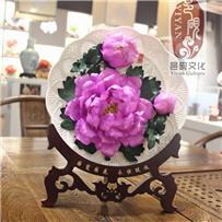 镂空牡丹盘（10寸）